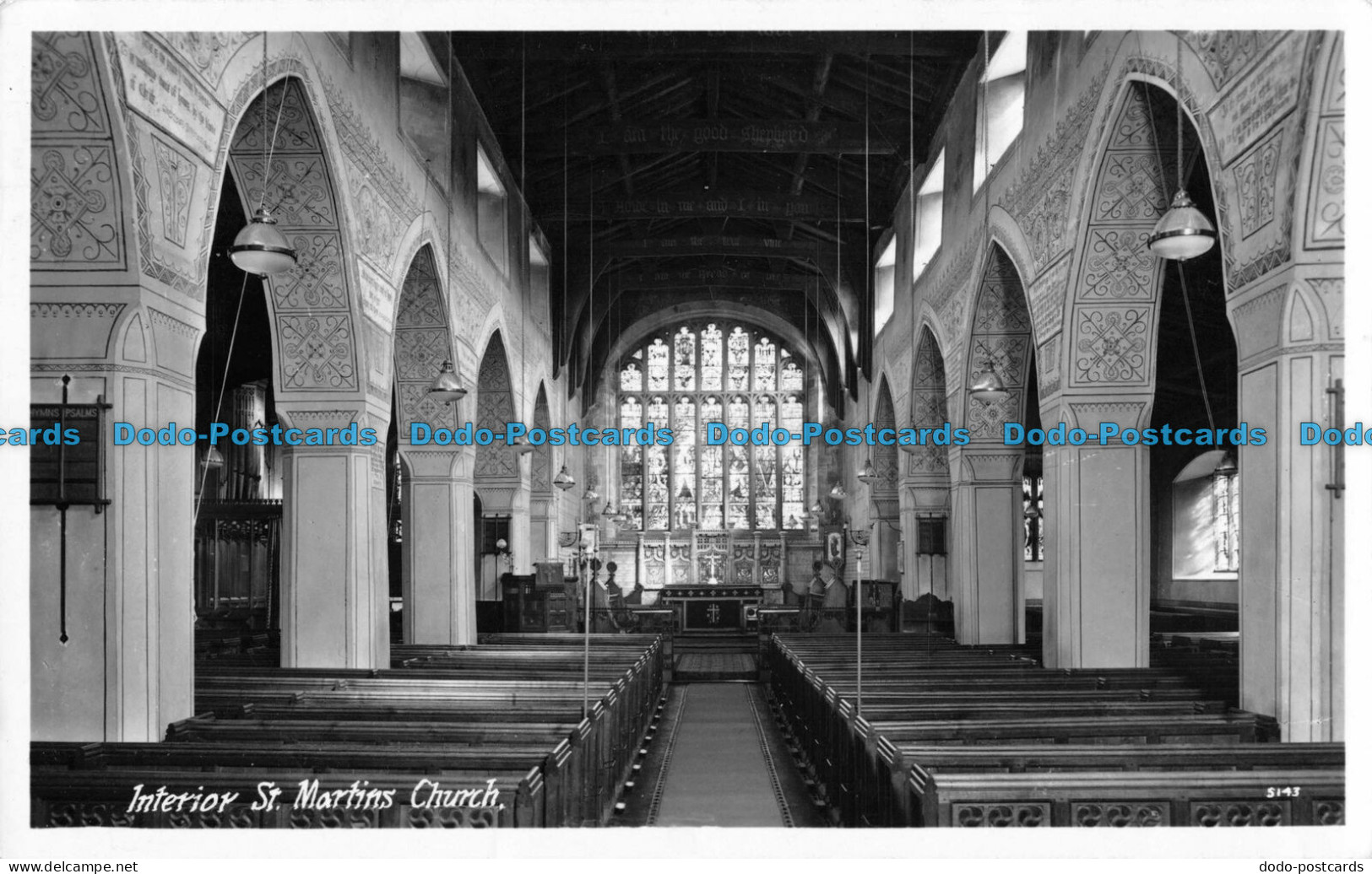 R088272 Interior St. Martins Church. Sanderson And Dixon - World
