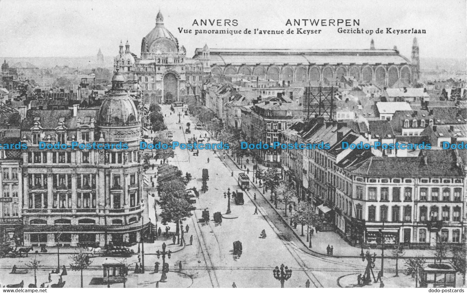 R088705 Anvers. Vue Panoramique De Lavenue De Keyser. Grandes Galeries Belges. B - World