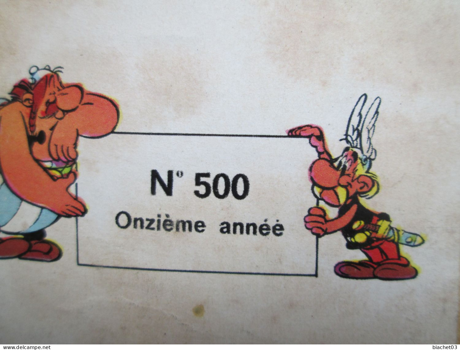 PILOTE Le Journal D'Astérix Et Obélix  N°500 - Pilote