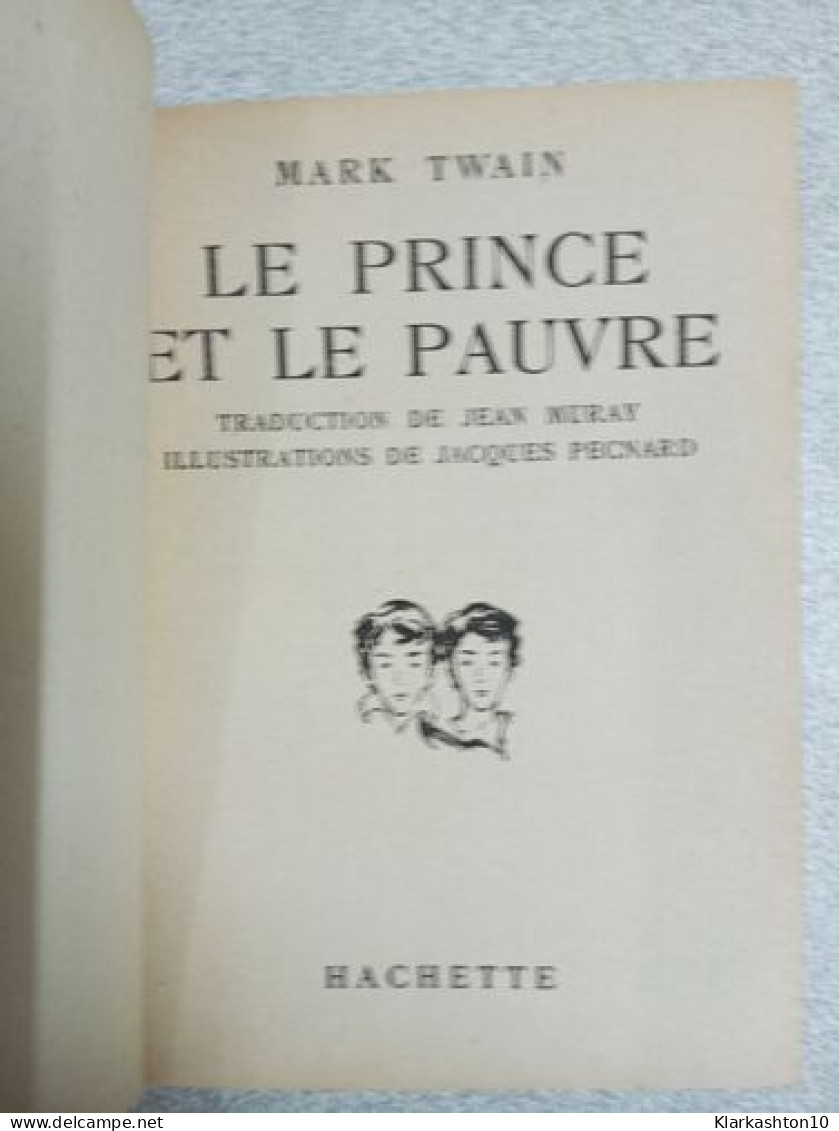 Le Prince Et Le Pauvre - Autres & Non Classés