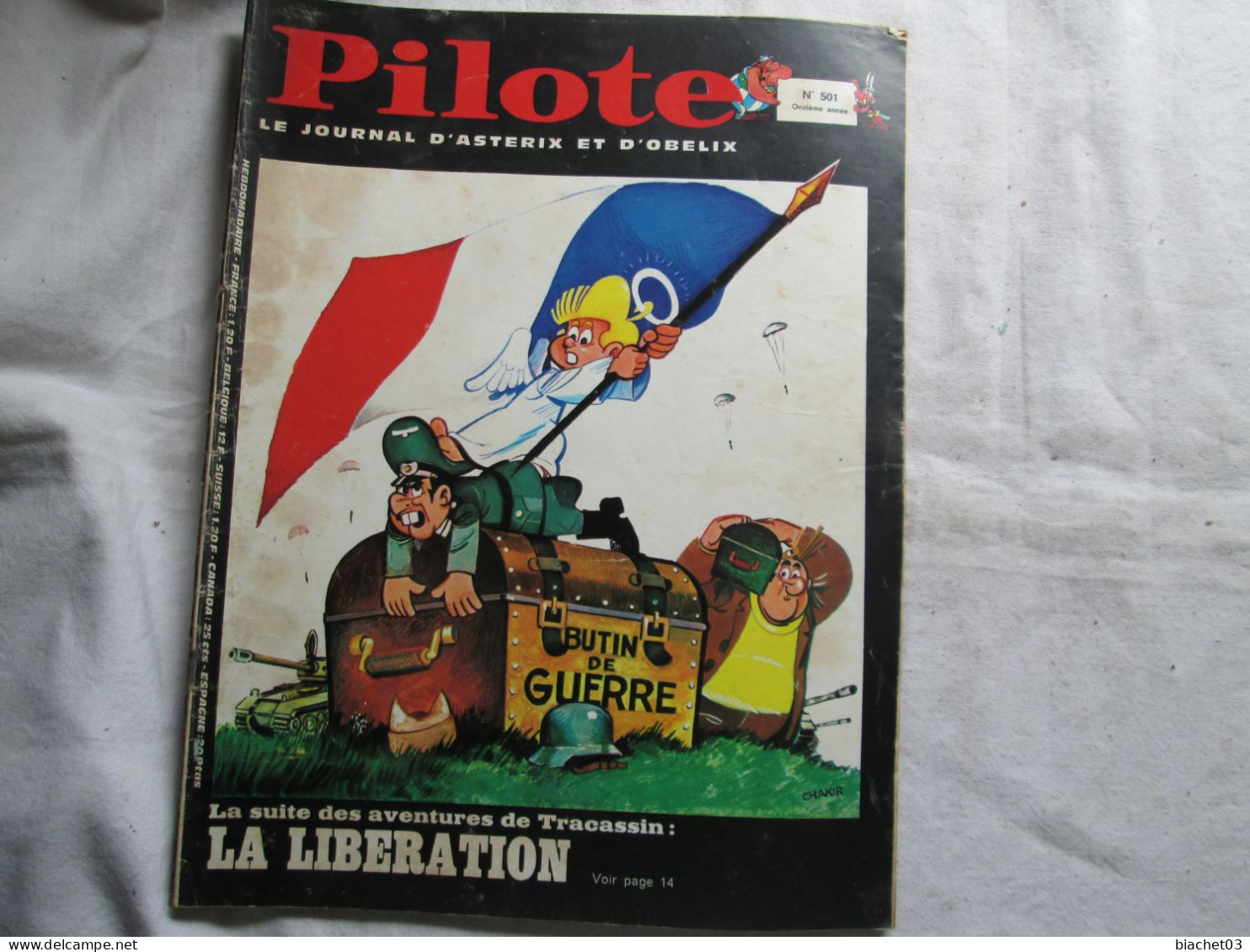 PILOTE Le Journal D'Astérix Et Obélix  N°501 - Pilote