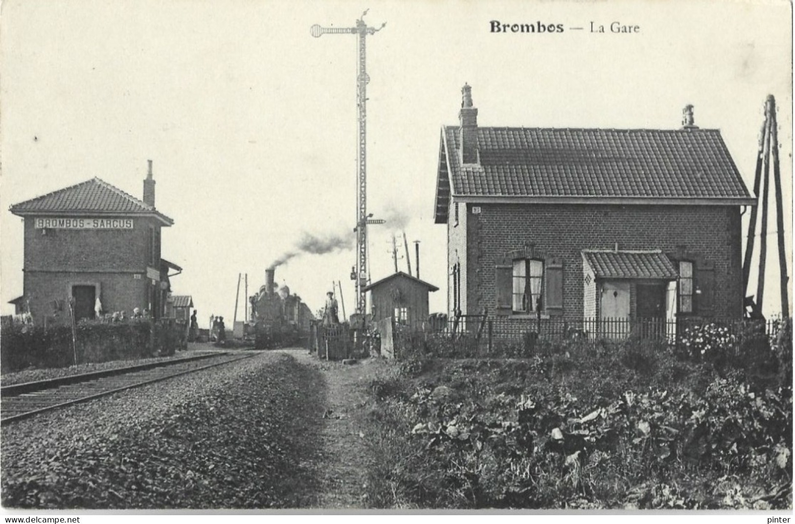 BROMBOS - La Gare - TRAIN - Autres & Non Classés