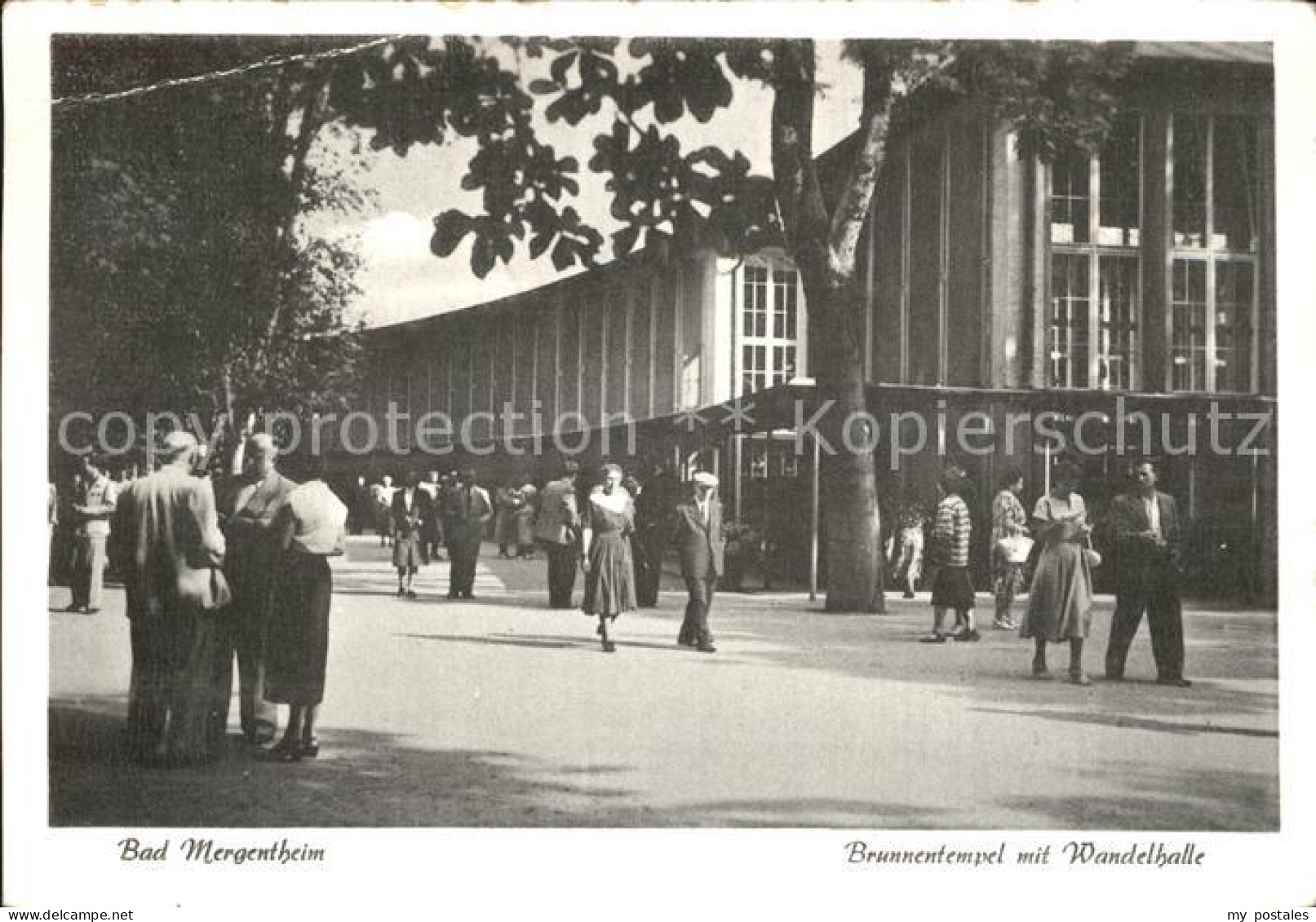 72923298 Bad Mergentheim Brunnentempel Mit Wandelhalle Bad Mergentheim - Bad Mergentheim