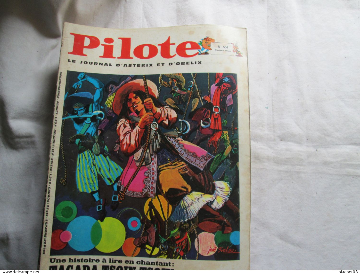 PILOTE Le Journal D'Astérix Et Obélix  N°504 - Pilote