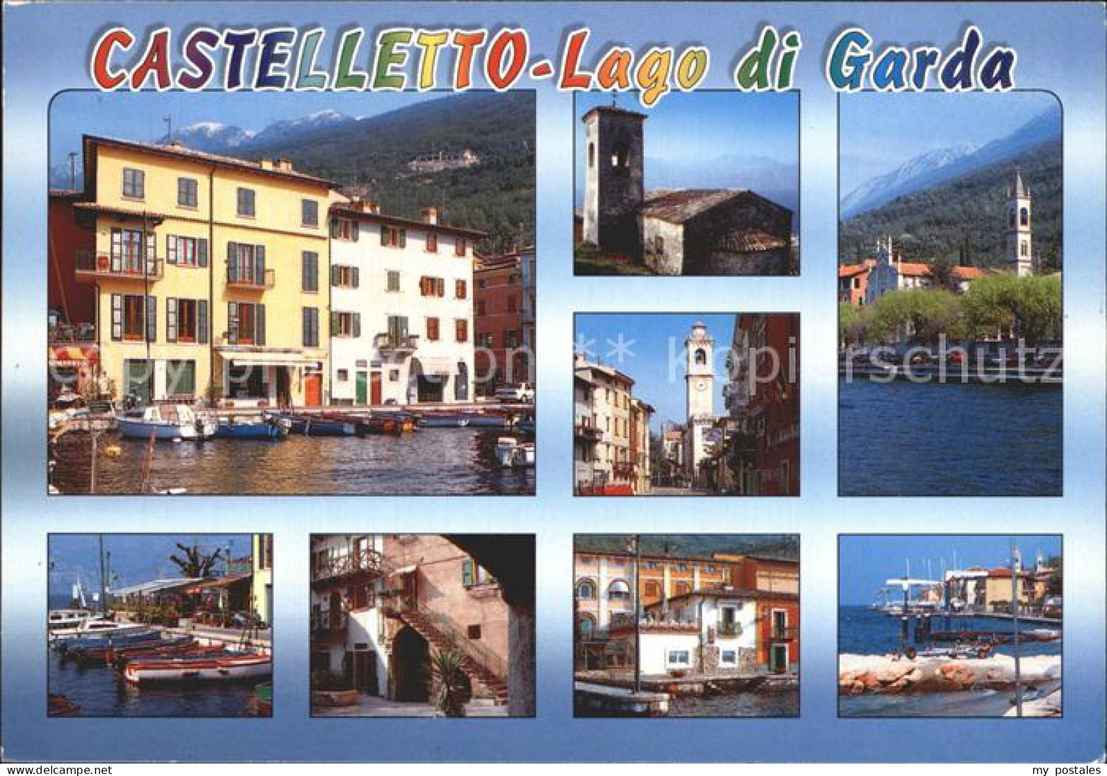 72923199 Castelleto Lago Di Garda Hotel Kirche Hafen Gardasee Castelleto - Other & Unclassified