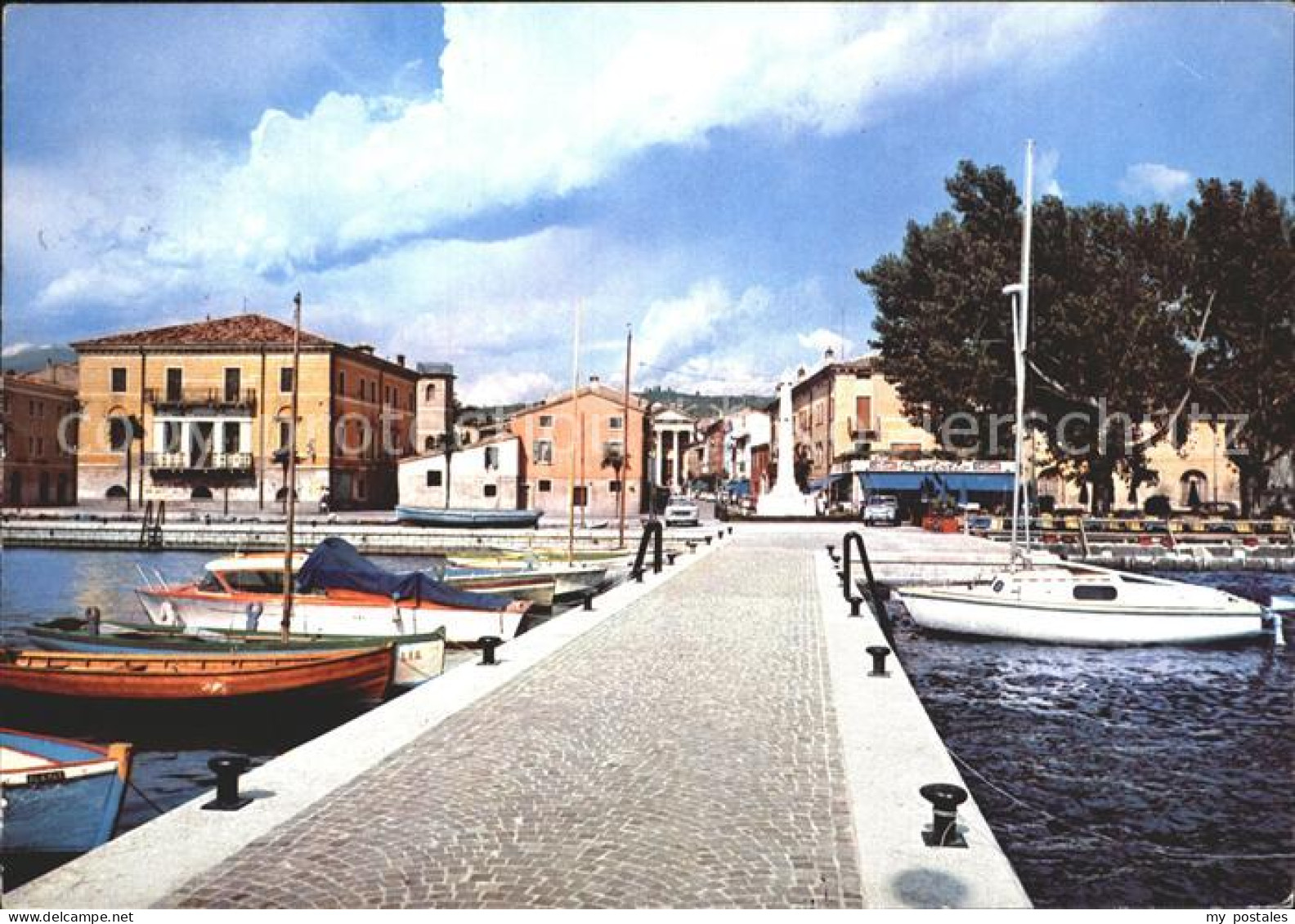 72923166 Bardolino Lago Di Garda Veduta Dal Molo Porto Hafen Mole Bardolino Lago - Other & Unclassified