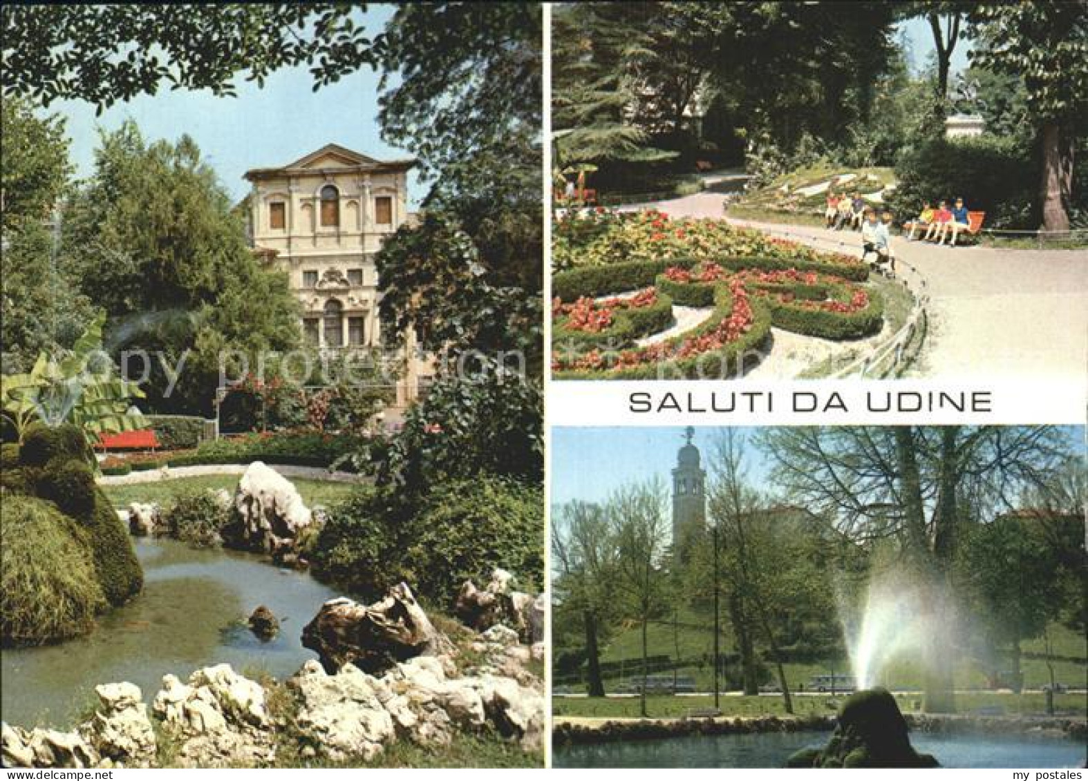 72923164 Udine Giardini Ricasoli Gaerten Fontaene Udine - Other & Unclassified