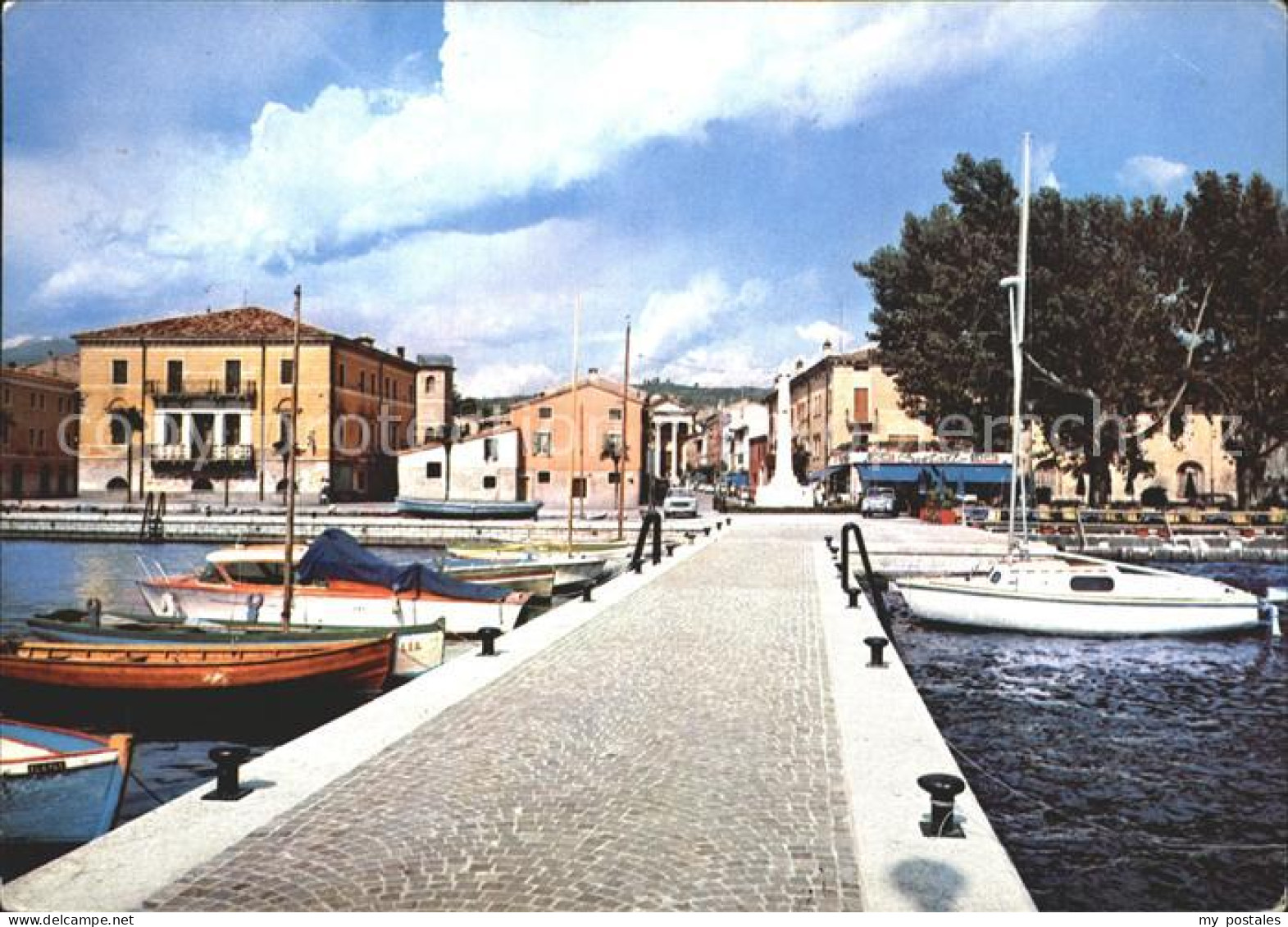 72923158 Bardolino Lago Di Garda Veduta Dal Molo Hafen Mole Bardolino Lago Di Ga - Autres & Non Classés