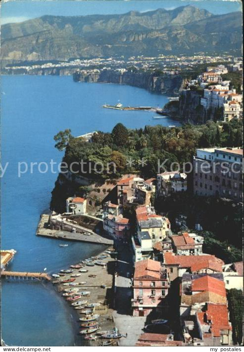 72923157 Sorrento Campania Panorama Hafen Kueste Sorrento - Autres & Non Classés