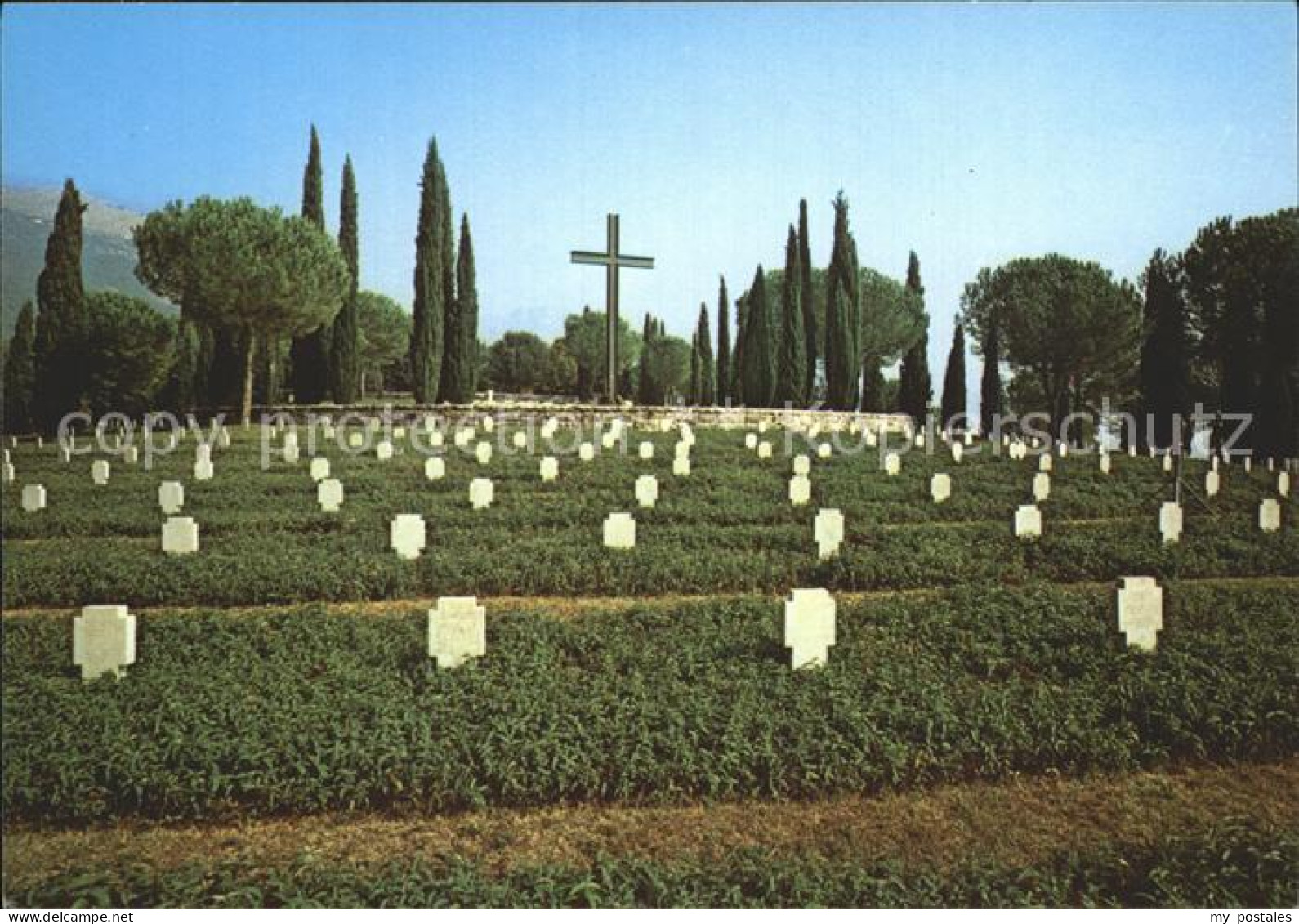 72923147 Montecassino Abazzia Cimitero Militare Tedesco Deutscher Soldatenfriedh - Other & Unclassified