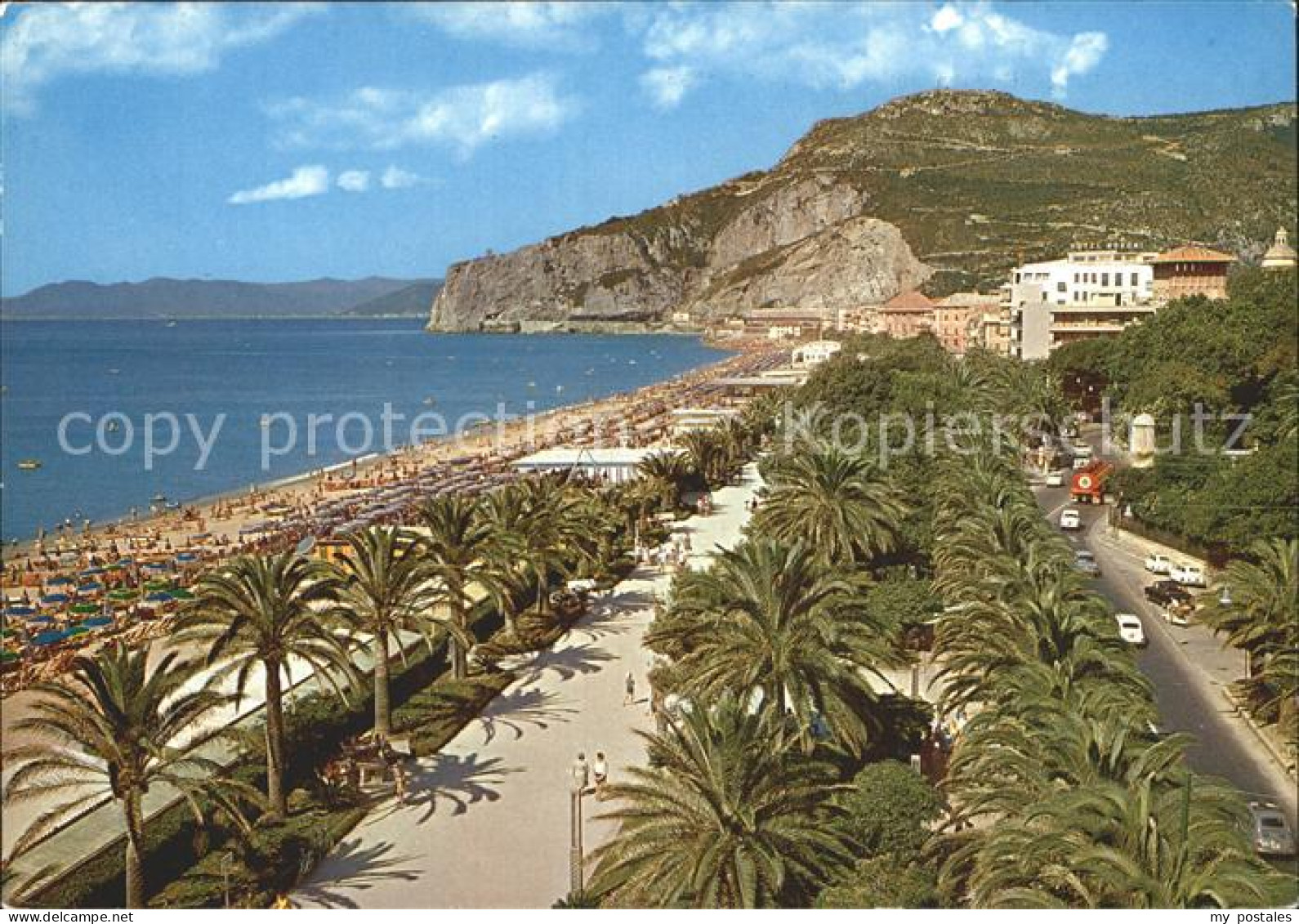 72923146 Finale Ligure Passeggiata A Mare Spiaggia Riviera Delle Palme Uferprome - Other & Unclassified