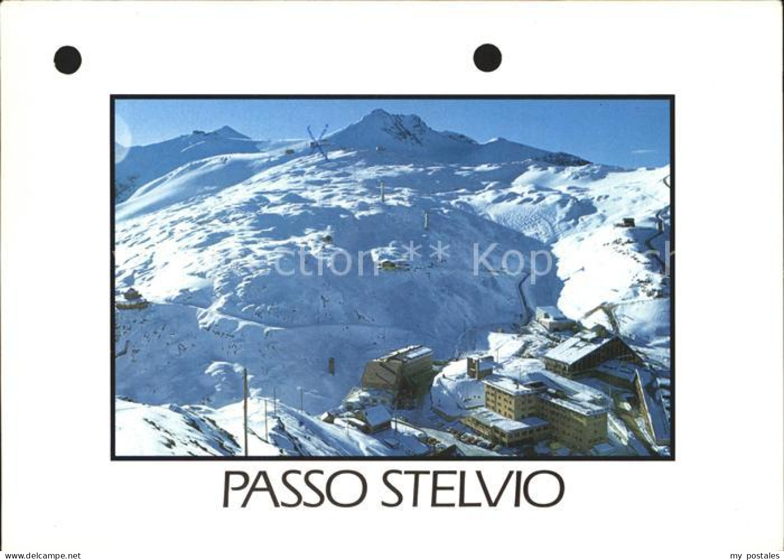 72923135 Stilfserjoch Passo Dello Stelvio Passo Dello Stelvio Winterpanorama  - Autres & Non Classés