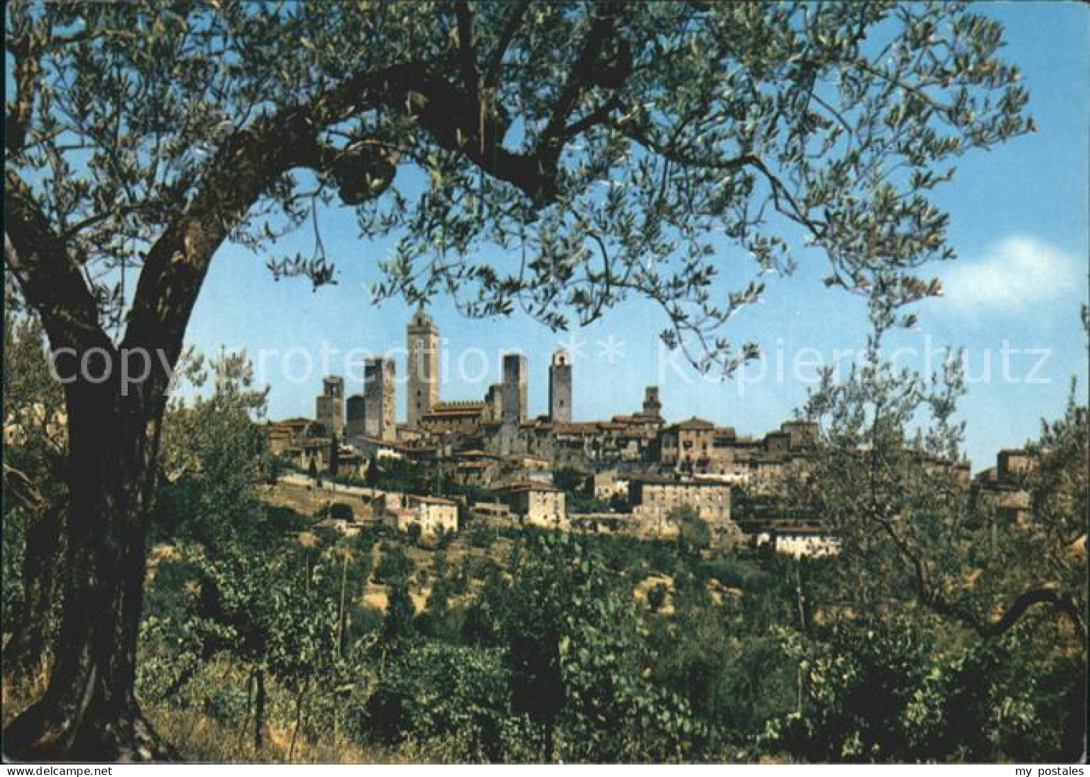 72923124 San Gimignano Panorama Citta San Gimignano - Sonstige & Ohne Zuordnung