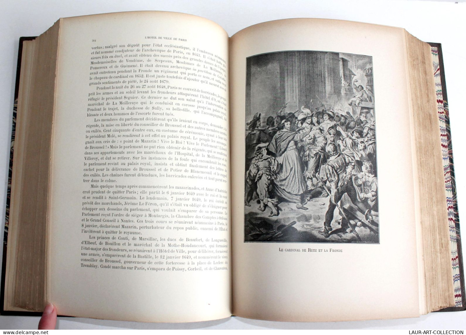 HOTEL DE VILLE DE PARIS A TRAVERS LES SIECLES D'HAUCOUR 1900 EDIT ORIGINAL 3,7kg / ANCIEN LIVRE ART XXe (2603.157) - Geschichte