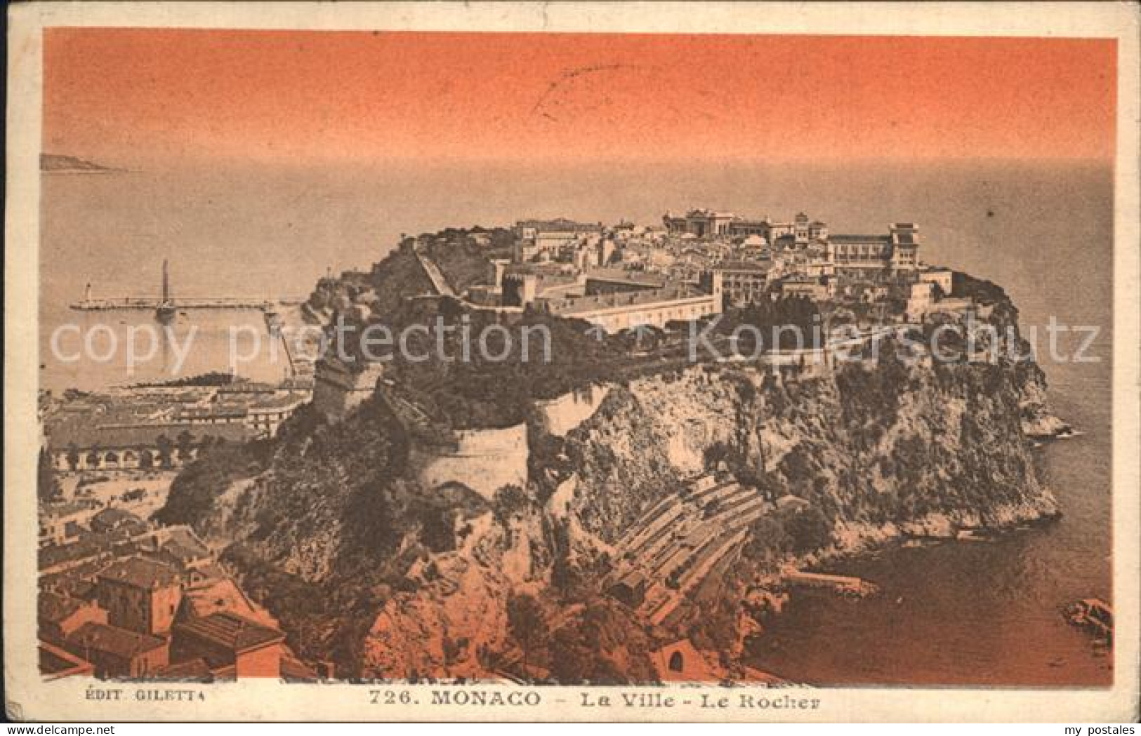 72922876 Monaco La Ville Le Rocher  Monaco - Other & Unclassified