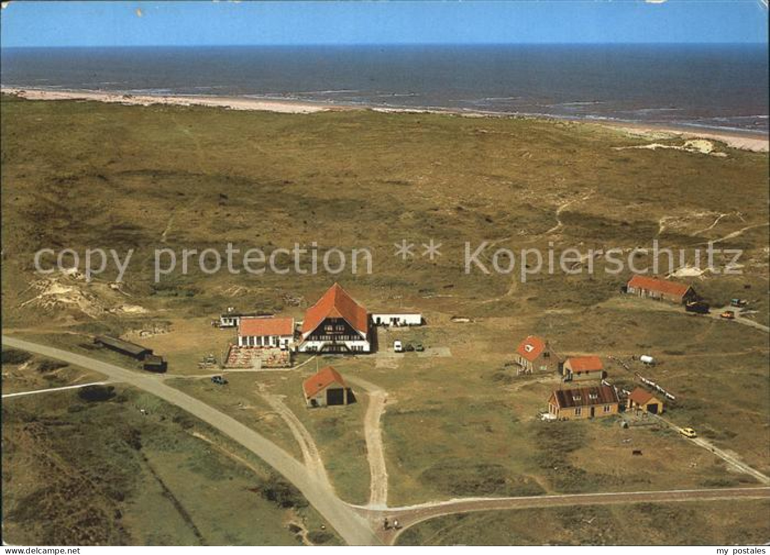 72922831 Vlieland Fliegeraufnahme Het Posthuis  - Other & Unclassified