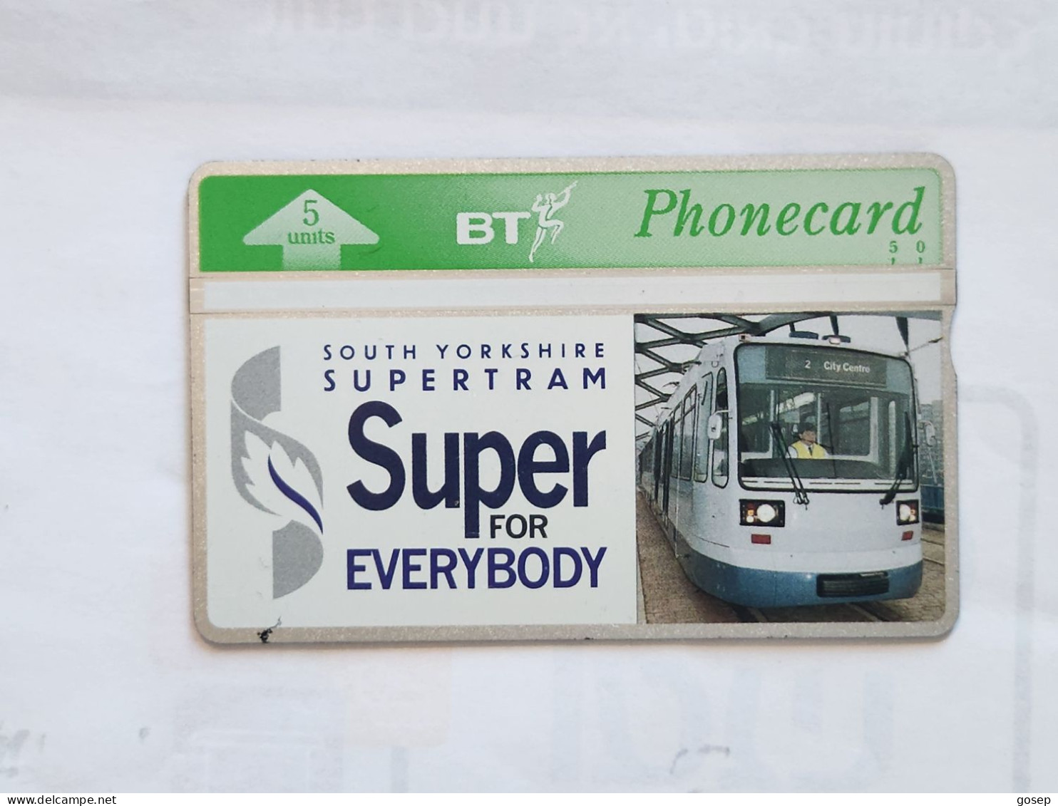 United Kingdom-(BTG-309)-South Yorkshire Supertram-(492)(5units)(405B93417)(tirage-500)-price Cataloge-15.00£-mint - BT General Issues