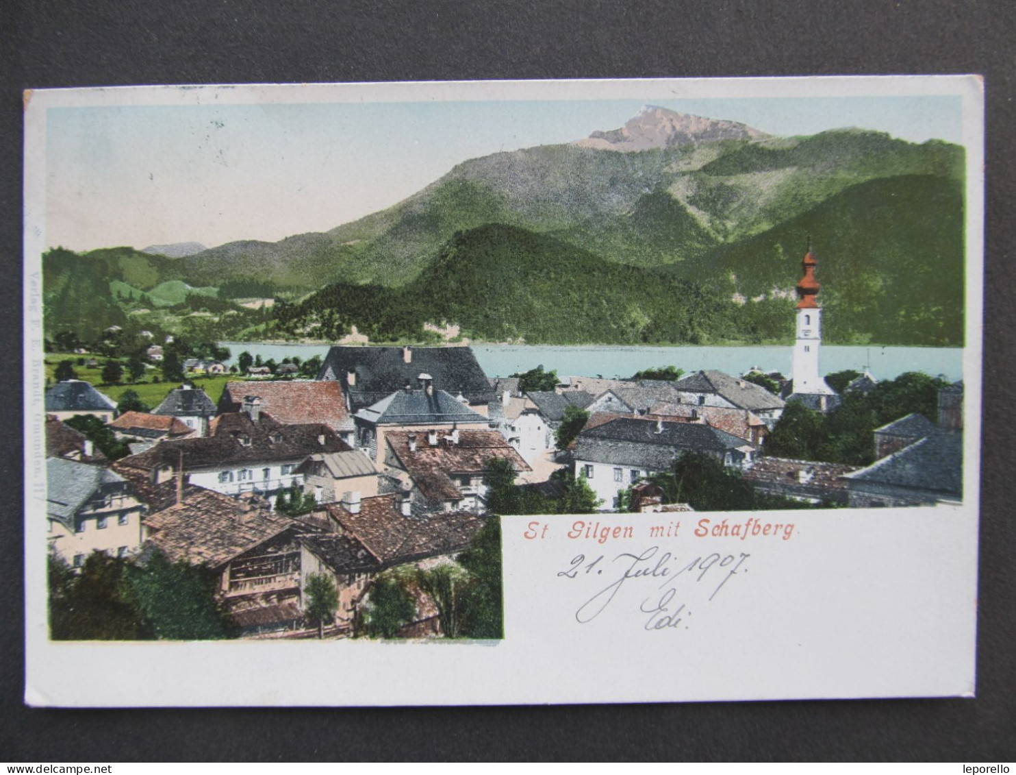 AK ST. GILGEN 1907 /// D*59565 - St. Gilgen