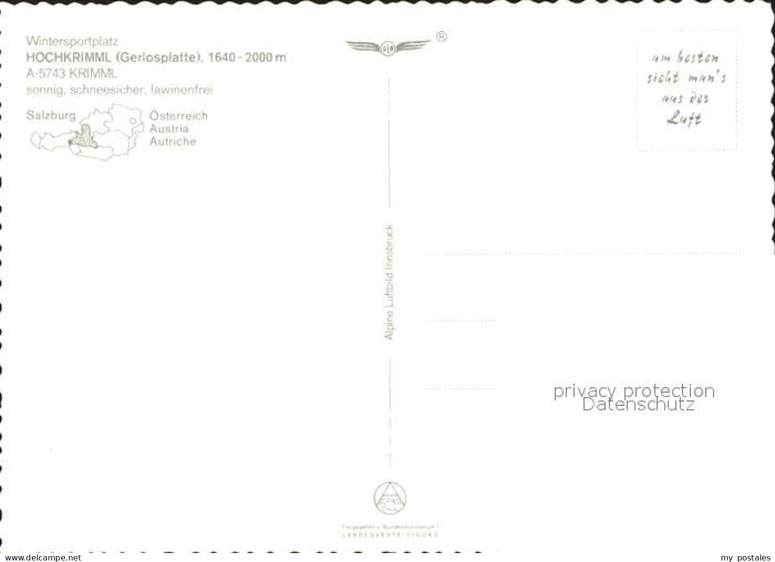 72922509 Krimml Hochklimml Fliegeraufnahme Krimml - Sonstige & Ohne Zuordnung