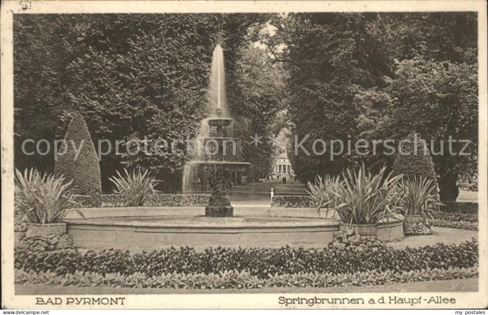 72922298 Bad Pyrmont Springbrunnen An Der Hauptallee Bad Pyrmont - Bad Pyrmont