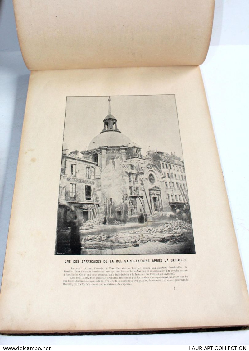 PARIS SOUS LA COMMUNE PAR UN TEMOIN FIDELE LA PHOTOGRAPHIE 1871 N°1, 1er EDITION / ANCIEN LIVRE ART XIXe (2603.161) - Geschiedenis