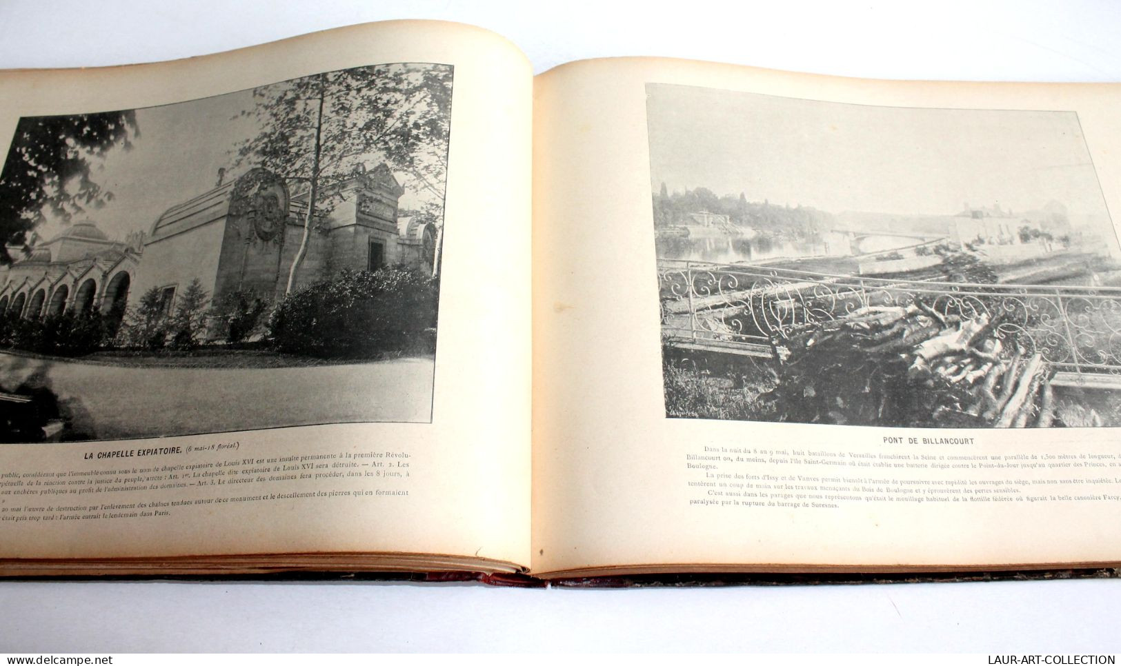 PARIS SOUS LA COMMUNE PAR UN TEMOIN FIDELE LA PHOTOGRAPHIE 1871 N°1, 1er EDITION / ANCIEN LIVRE ART XIXe (2603.161) - Storia