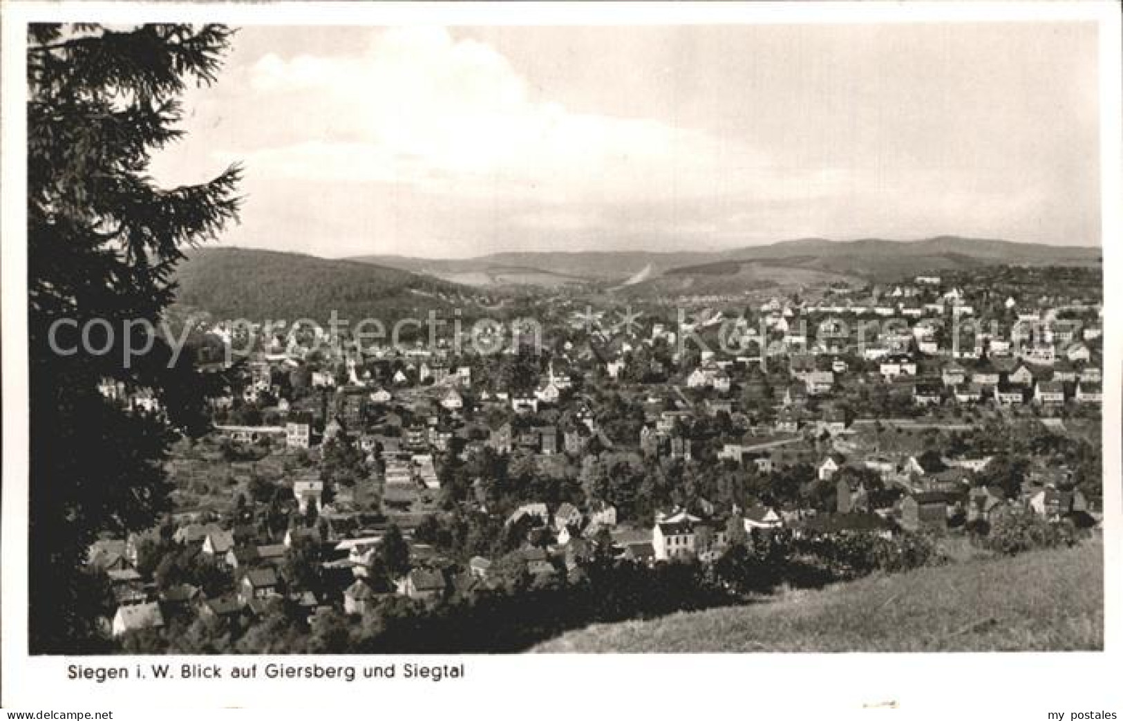 72922242 Siegen Westfalen Blick Auf Giersberg Und Siegtal Siegen - Siegen