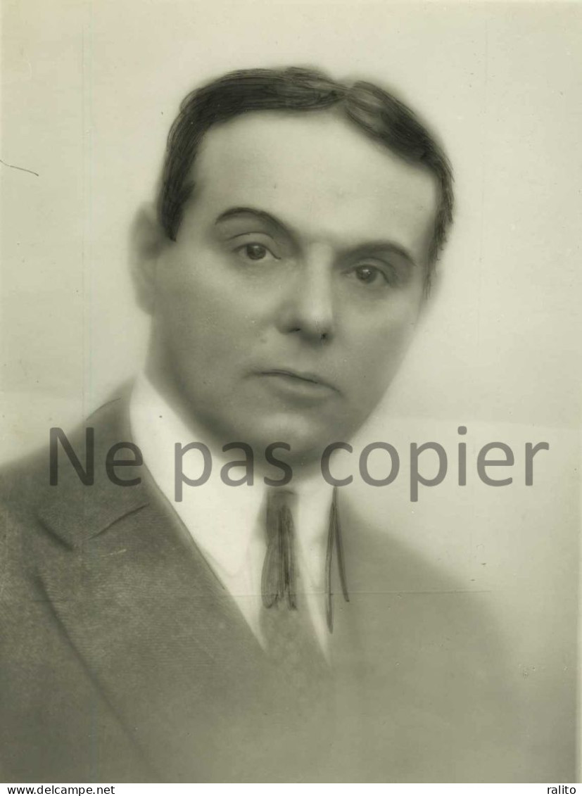 PIERRE MAC ORLAN Vers 1920 Photo 19 X 14 Cm Par Manuel Frères écrivain Romancier - Famous People