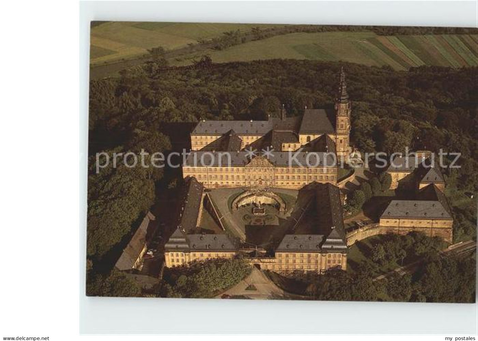 72921833 Banz Lichtenfels Kloster Fliegeraufnahme Altenkunstadt - Other & Unclassified