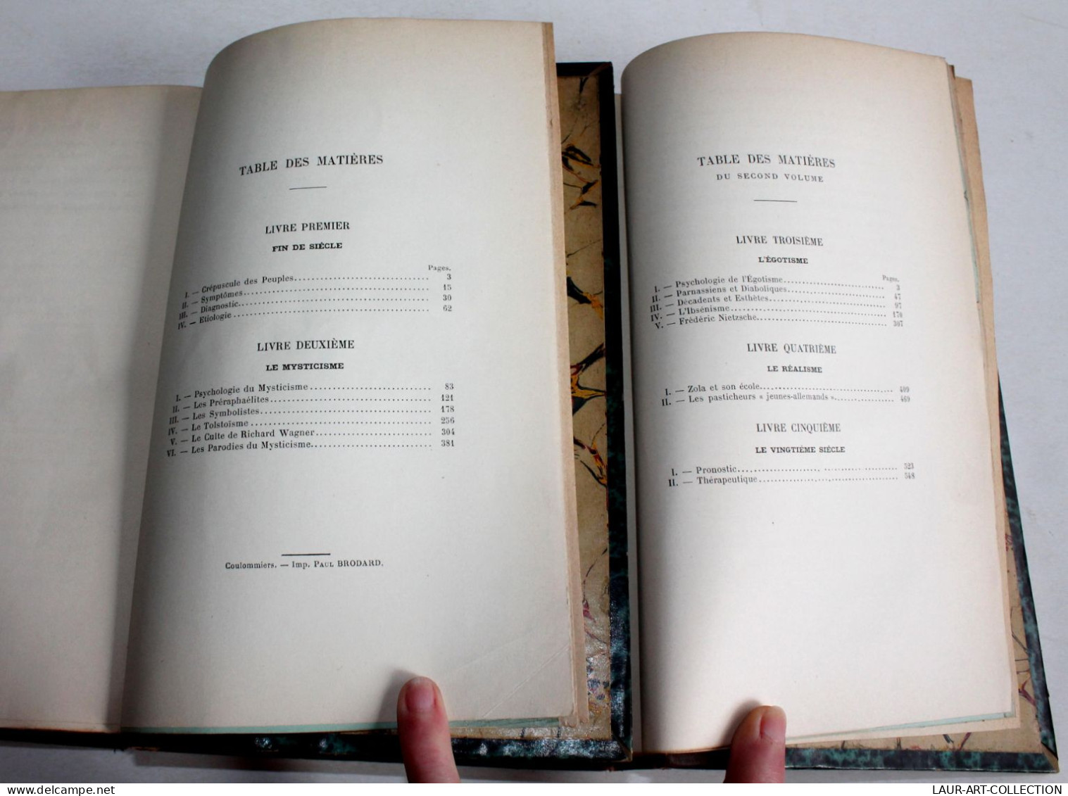 DEGENERESCENCE Par NORDAU TRAD. DIETRICH 1894 ALCAN EDITION ORIGINALE TOME 1+2/2 / ANCIEN LIVRE ART XIXe (2603.163) - 1801-1900