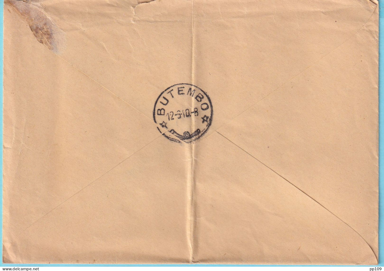 40-45 CONGO BELGE L Franchise Militaire Obl COSTERMANSVILLE 2 VI 1940 Vers BUTEMBO Contenu Intéressant Mobilisation - Storia Postale