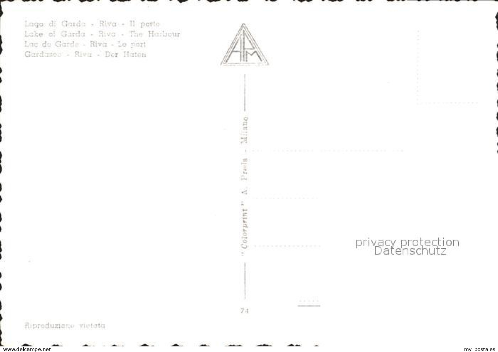 72921423 Riva Del Garda Hafen  - Other & Unclassified