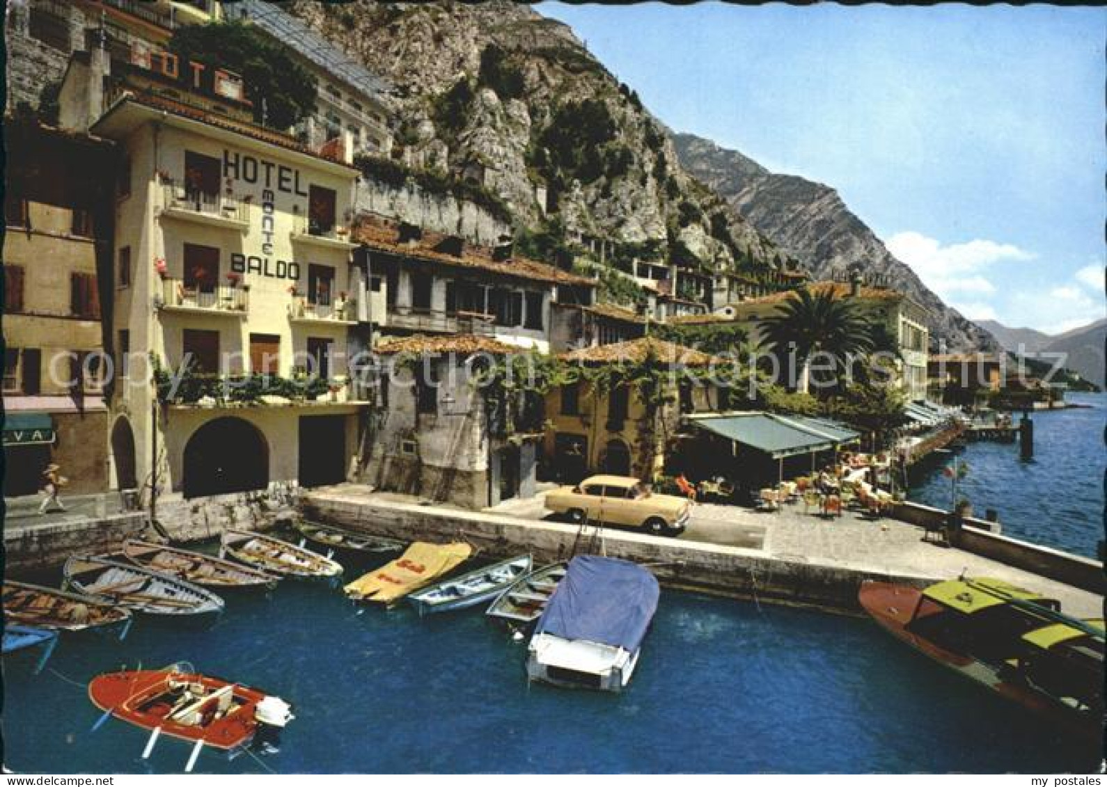 72921418 Limone Sul Garda Boote Restaurant Hotel Am See Firenze - Sonstige & Ohne Zuordnung