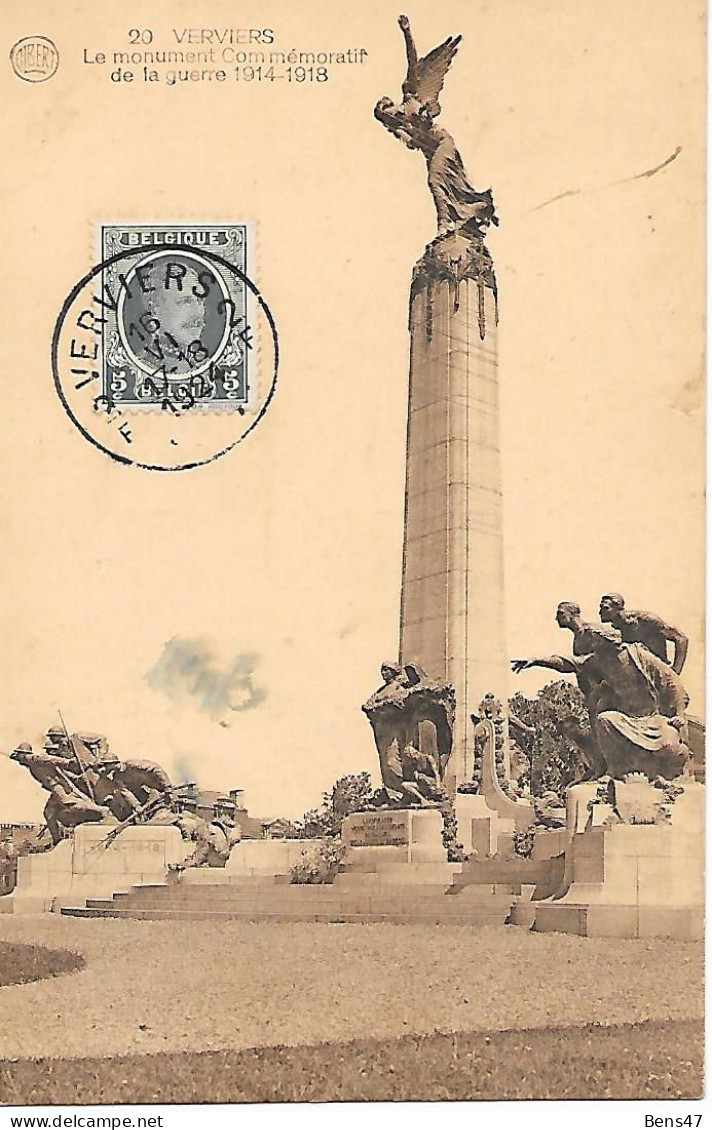 Verviers Le Monument Commémoratif De La Guerre 1914-1918 - Verviers
