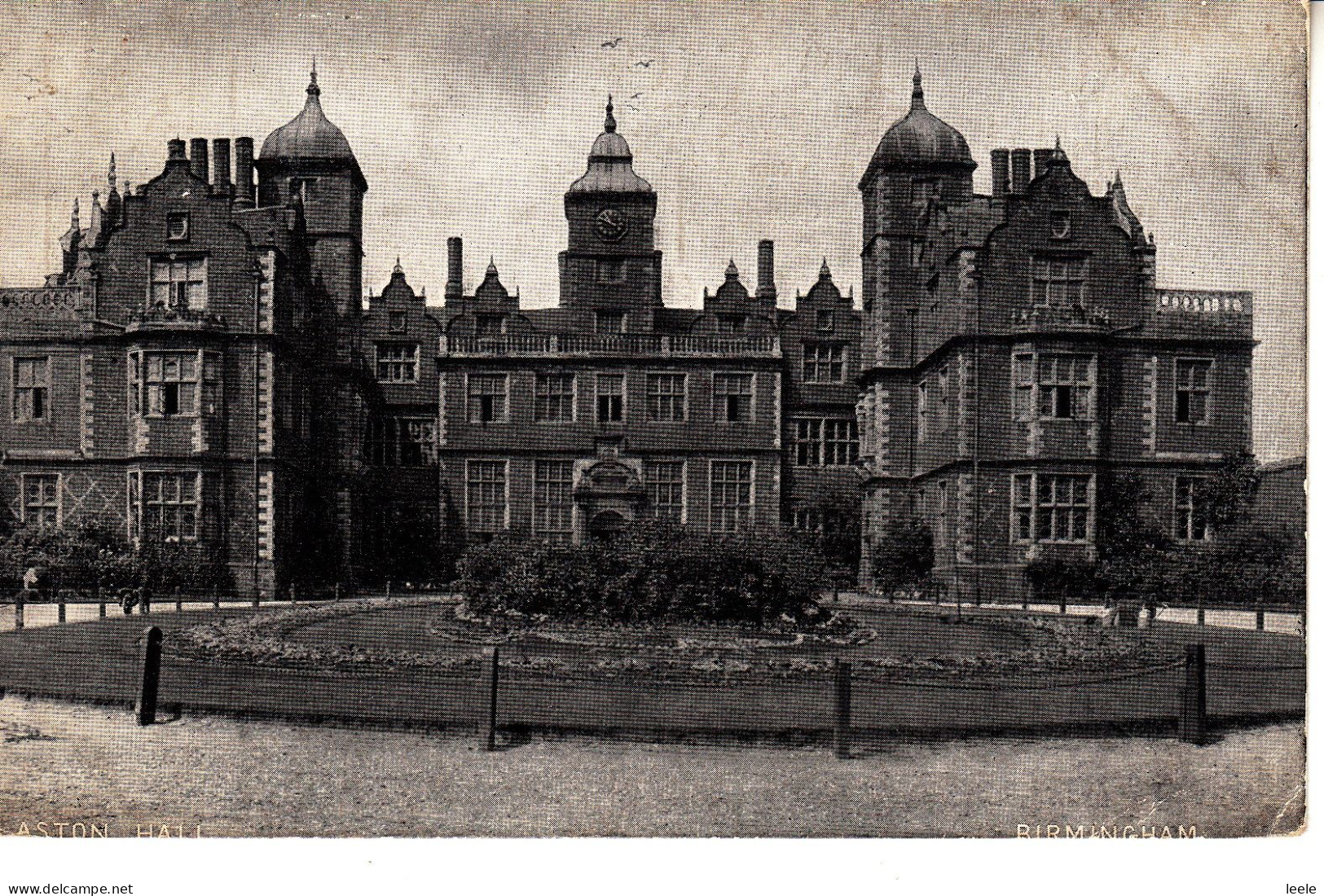 G47.  Vintage Postcard. Aston Hall, Birmingham. - Birmingham