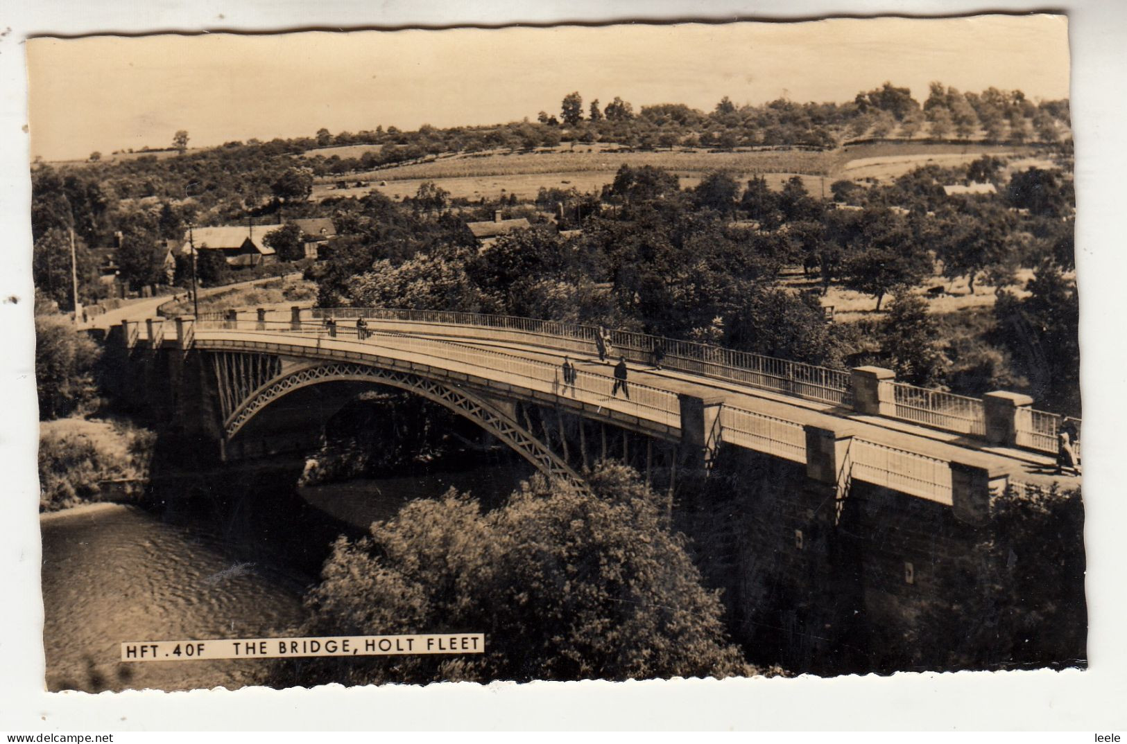 G44. Vintage Judges Postcard. Holt Fleet Bridge. Worcestershire - Otros & Sin Clasificación