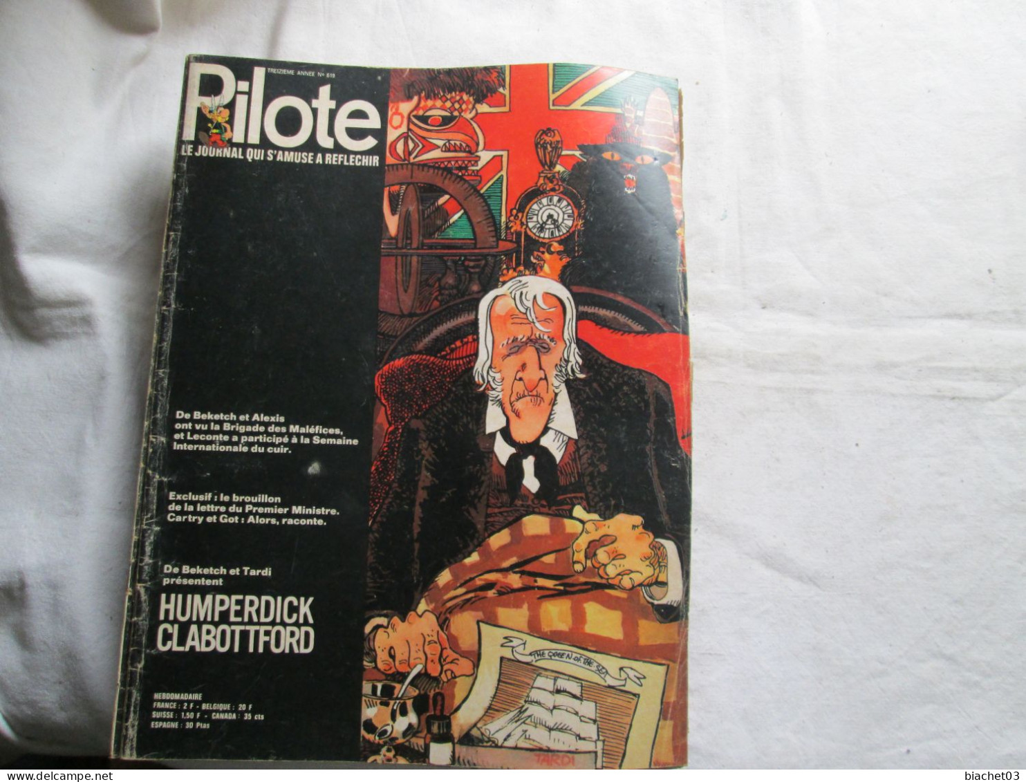 PILOTE Le Journal D'Astérix Et Obélix  N°619 - Pilote
