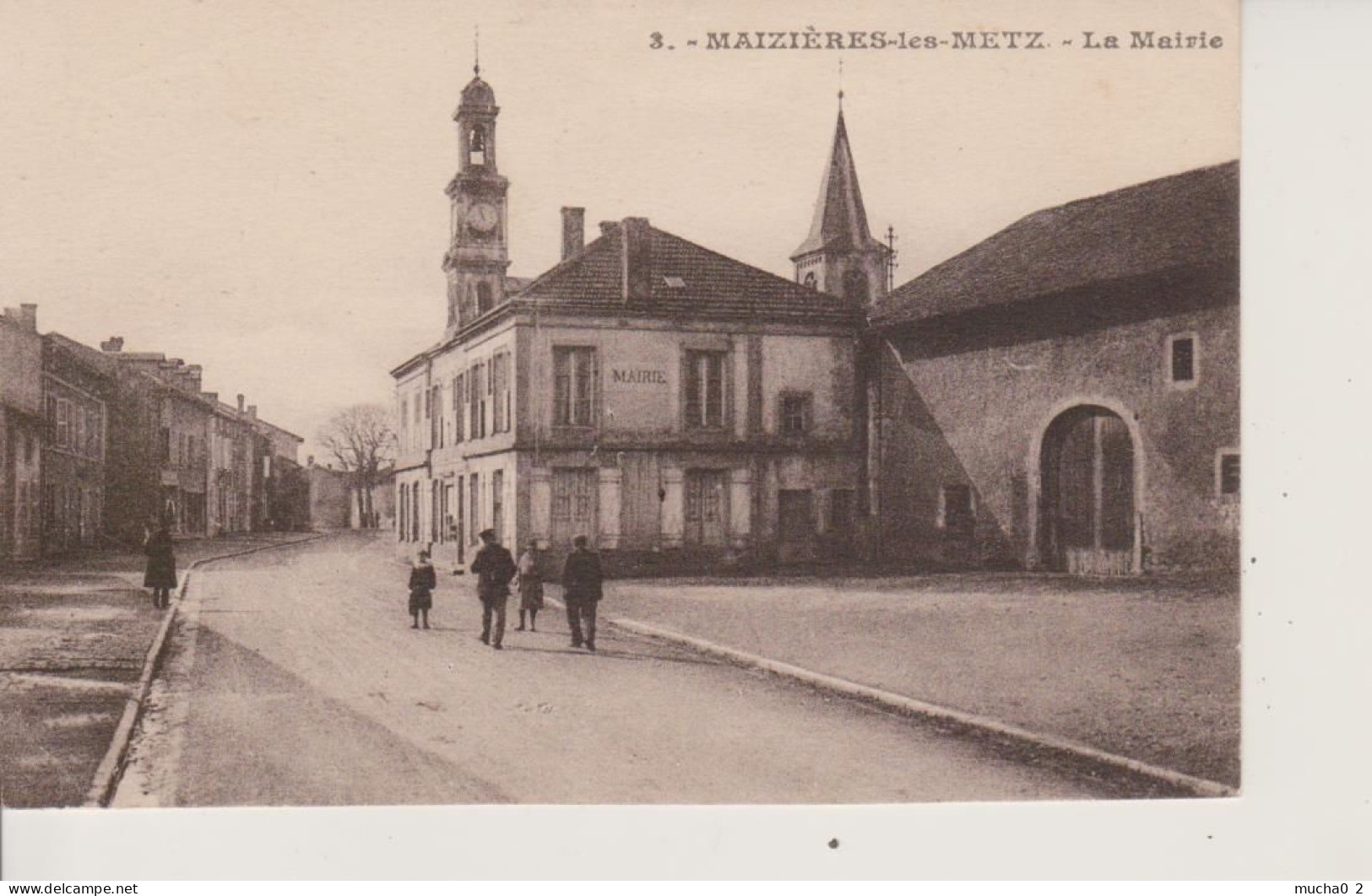 MAIZIERES LES METZ - LA MAIRIE - RARE SUR CE PLAN - Andere & Zonder Classificatie