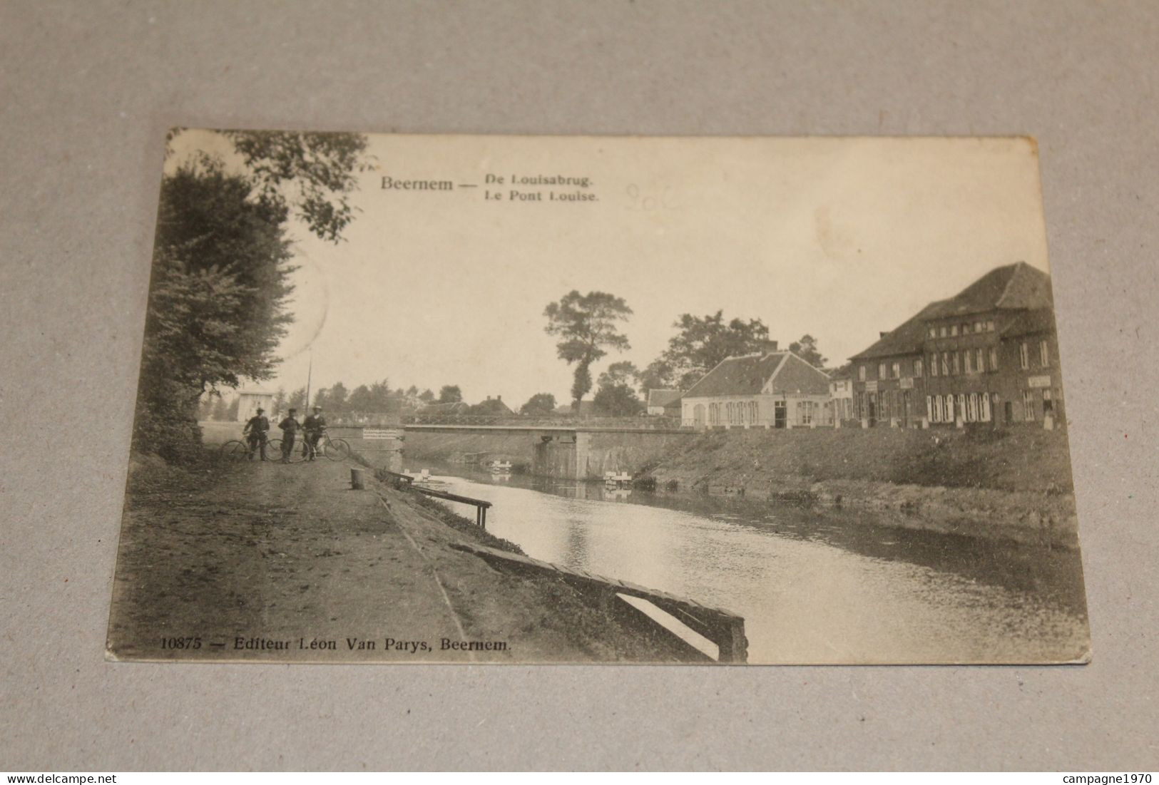 CPA - BEERNEM ( BRUGGE OOSTKAMP ) - DE LOUISABRUG LE PONT LOUISE - Beernem