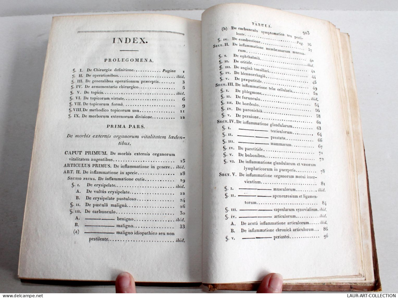 RARE EO LATIN + SIGNATURE BROUSSAIS! METHODICA CHIRURGIAE INSTITUTA CAPURON 1818 / ANCIEN LIVRE ART XIXe (2603.169) - Livres Anciens
