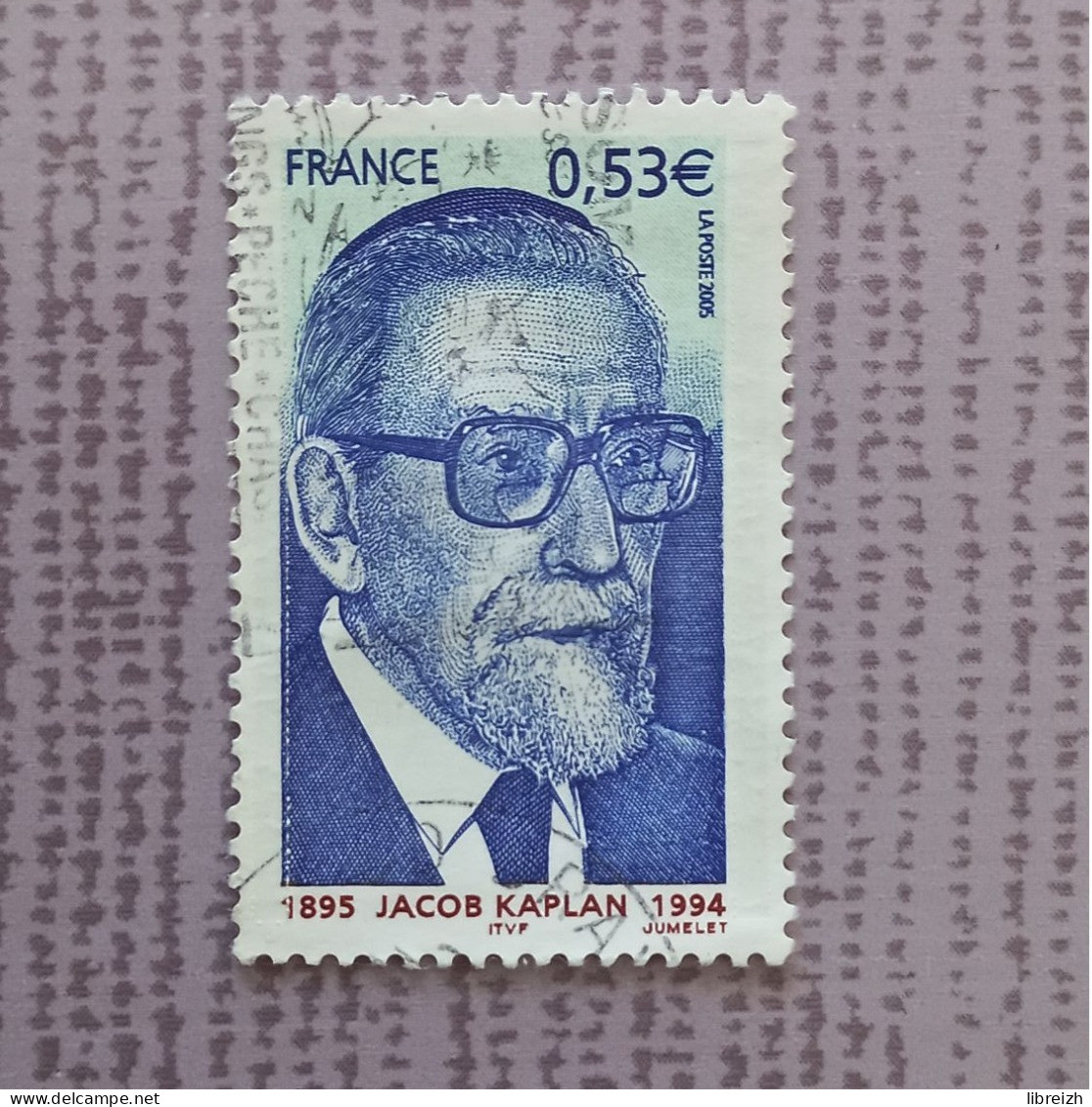 Jacob Kaplan  N° 3859  Année 2005 - Used Stamps