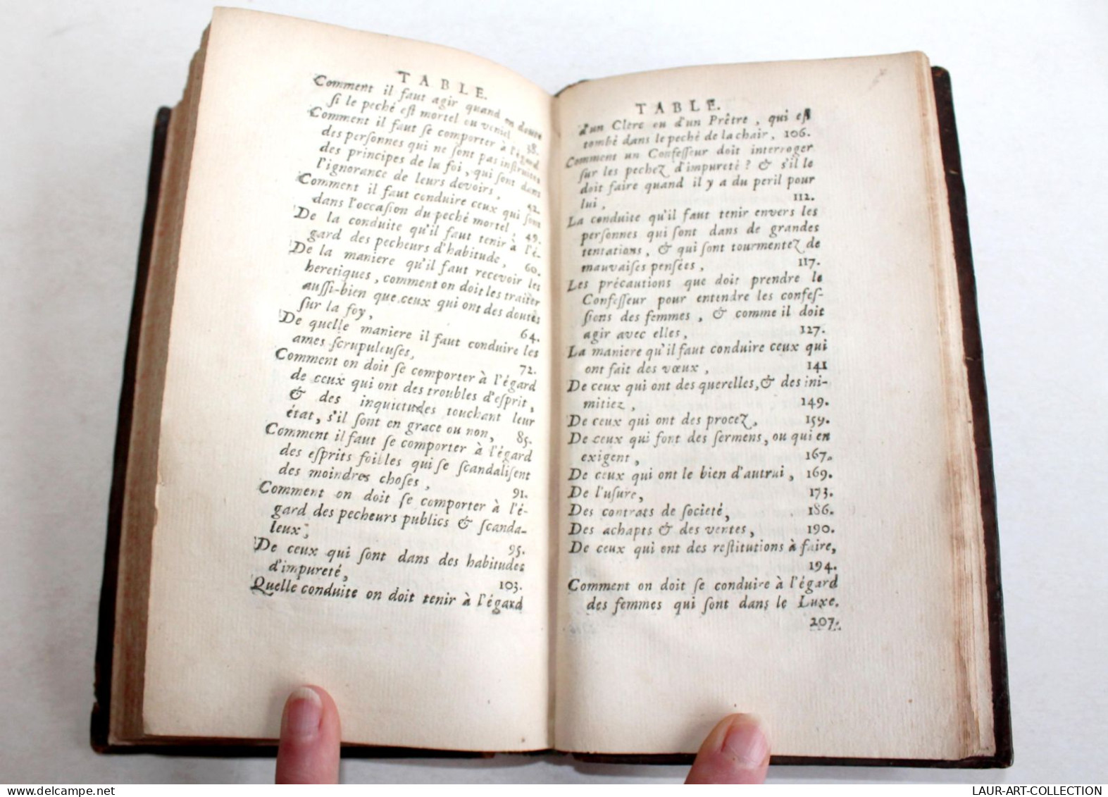 EO 1697 SCIENCE DES CONFESSEURS OU MANIERE ADMINISTRER LE SACREMENT DE PENITENCE / ANCIEN LIVRE XVIIe SIECLE (2603.173) - Bis 1700