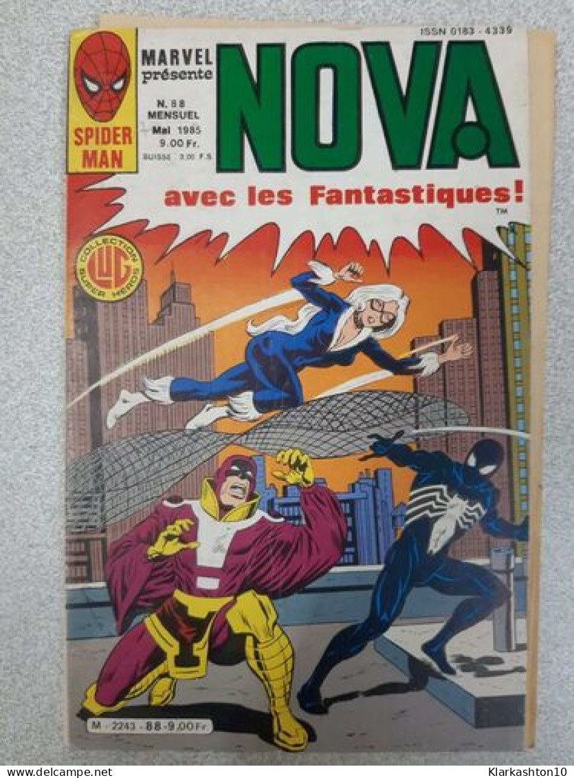 Nova Nº88 - Avec Les Fantastiques / Mai 1985 - Autres & Non Classés