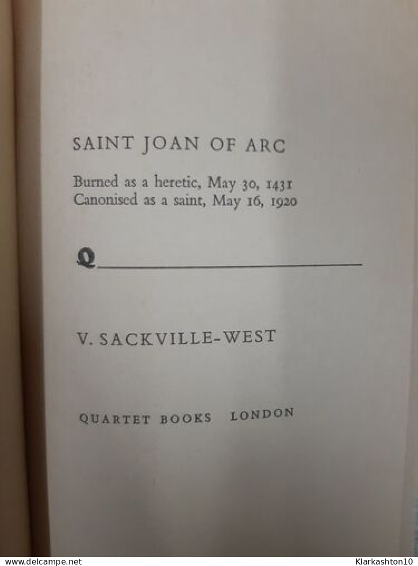 St. Joan Of Arc - Altri & Non Classificati