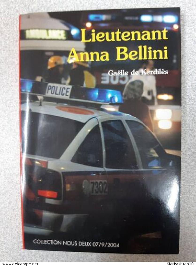 Lieutenant Anna Bellini - Other & Unclassified