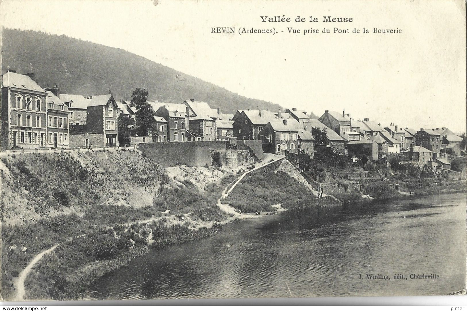 REVIN - Vue Prise Du Pont De La Bouverie - Revin