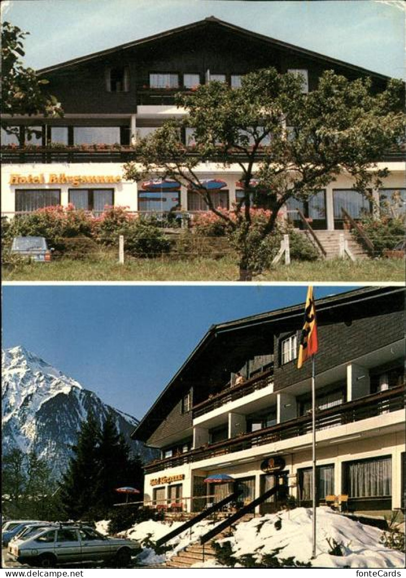 11337426 Hondrich Spiez Hotel Baergsunne Hondrich - Andere & Zonder Classificatie