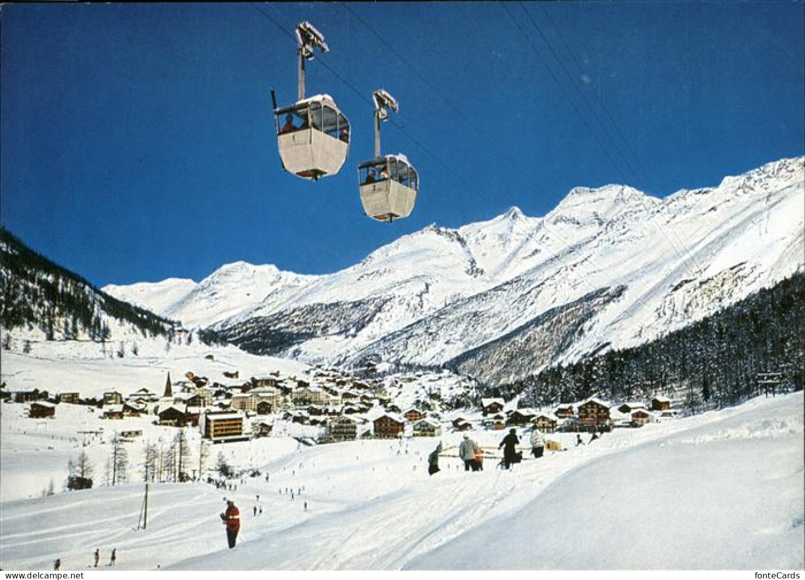 11337378 Saas-Fee Luftseilbahn Spielboden Saas Fee - Sonstige & Ohne Zuordnung