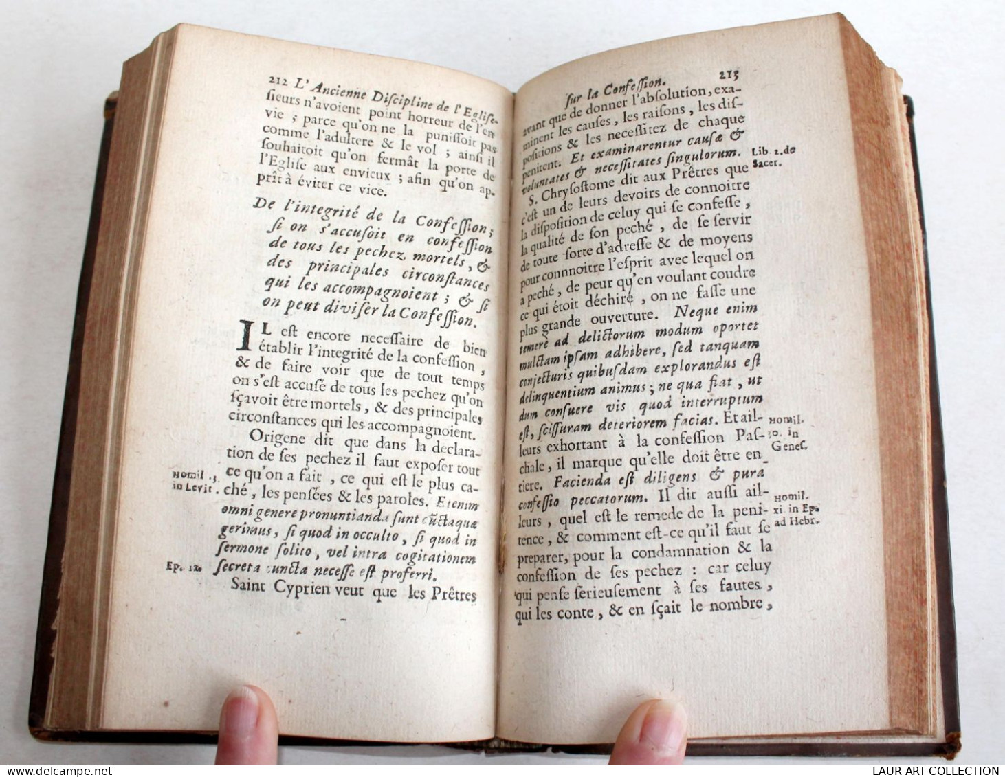 EO 1697 SUITE DE LA SCIENCE DES CONFESSEURS OU L'ANCIENNE DISCIPLINE DE L'EGLISE / ANCIEN LIVRE XVIIe SIECLE (2603.179) - Before 18th Century