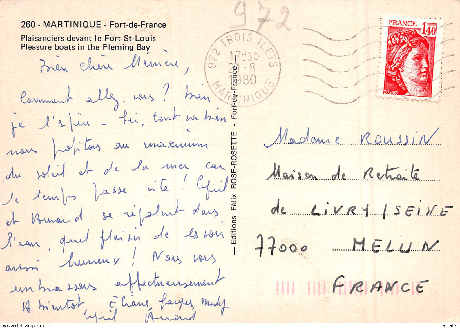 972-MARTINIQUE-N°3823-C/0025 - Andere & Zonder Classificatie